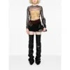 Jean Paul Gaultier Black Tops - T-shirts & Jerseys Women In Multi