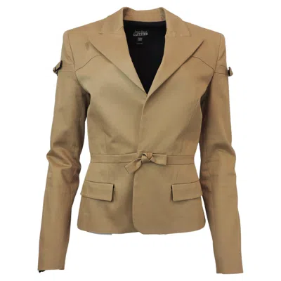Pre-owned Jean Paul Gaultier Blazer In Brown