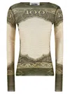 Jean Paul Gaultier Multicolour Polyamide Top In Multi