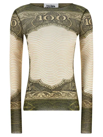 Jean Paul Gaultier Multicolour Polyamide Top In Multicolor