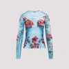 Jean Paul Gaultier Long-sleeved T-shirt In Blue