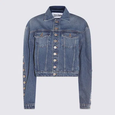 Jean Paul Gaultier Blue Cotton Demim Jacket