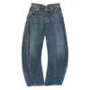 Jean Paul Gaultier Relaxed-fit Low-rise Jeans With Unique Side Zipper In Blue