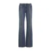 Jean Paul Gaultier Front Zip Trousers Featuring Pockets In Blue
