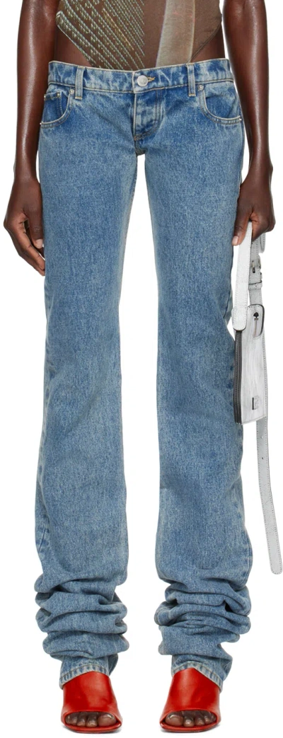 Jean Paul Gaultier Blue Shayne Oliver Edition Jeans In 56 Lightblue