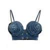 Jean Paul Gaultier Gathered Top With Strap Design And Structured Cups