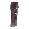 Jean Paul Gaultier The Red Blurry Roses Bermuda And Short Multicolor In Brown