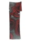Jean Paul Gaultier Blurry Roses Mini Skort In Multi