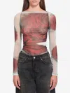 Jean Paul Gaultier Long-sleeved T-shirt In White
