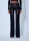 Jean Paul Gaultier Body Dust Pants In Black