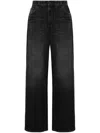 Jean Paul Gaultier Jeans With 'body Marini In Black