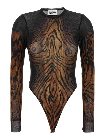 JEAN PAUL GAULTIER SUÉTER CUELLO REDONDO - MULTICOLOR