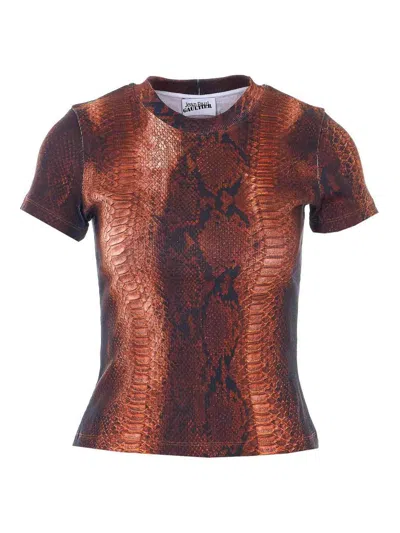 JEAN PAUL GAULTIER BROWN T-SHIRT