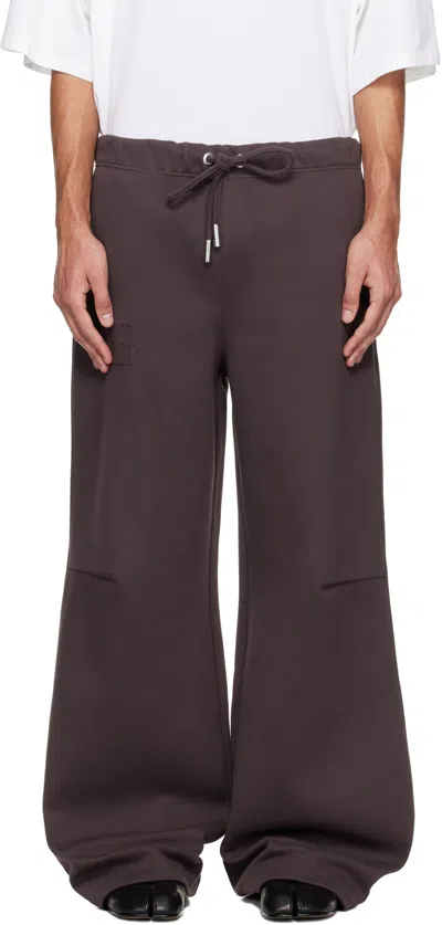 Jean Paul Gaultier Brown 'the Embossed Gaultier' Lounge Pants
