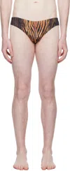 Jean Paul Gaultier Printed Swimming Briefs