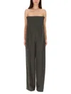 Jean Paul Gaultier Tube Top Jumpsuit In Black