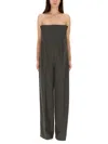Jean Paul Gaultier Tube Top Jumpsuit In Black