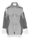 Jean Paul Gaultier Petit Grand Shirt In Black