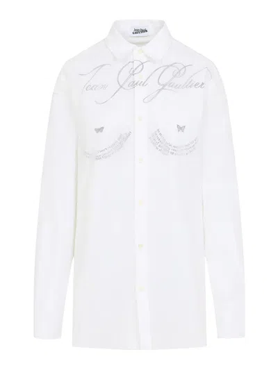 Jean Paul Gaultier Camisa - Negro In White