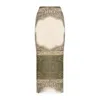Jean Paul Gaultier Printed Maxi Skirt In Multicolour