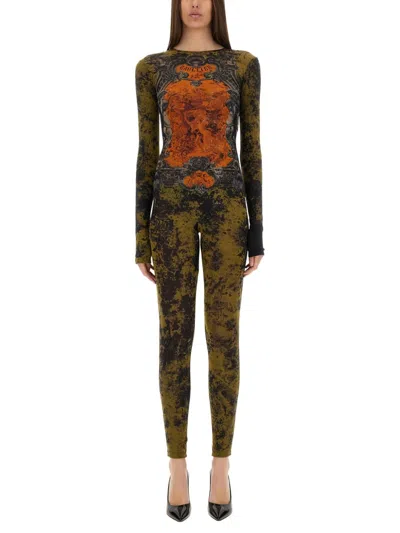 JEAN PAUL GAULTIER CATSUIT MÉDAILLON
