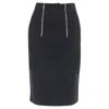 Jean Paul Gaultier Circle Stitch Padded Bum Skirt In Black