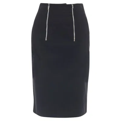 Jean Paul Gaultier Circle Stitch Padded Bum Skirt In Black