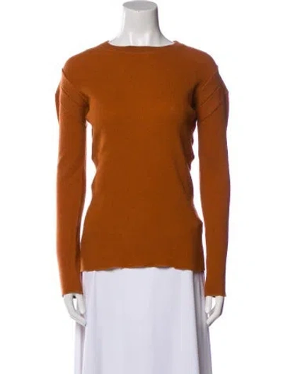 Pre-owned Jean Paul Gaultier Classique Mohair Crew Neck Sweater In Brown