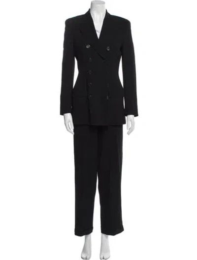 Pre-owned Jean Paul Gaultier Classique Vintage 1990's Pantsuit In Black