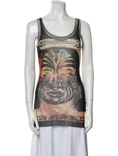 Pre-owned Jean Paul Gaultier Classique Vintage 1990's Top In Black