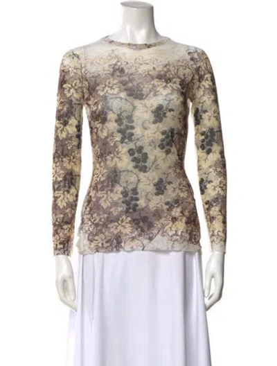 Pre-owned Jean Paul Gaultier Classique Vintage 1990's Top In Brown