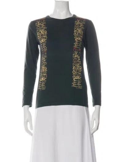 Pre-owned Jean Paul Gaultier Classique Vintage 1990's Top In Green