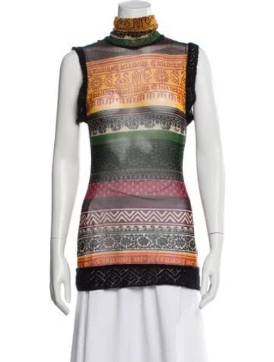 Pre-owned Jean Paul Gaultier Classique Vintage 1990's Top In Multi