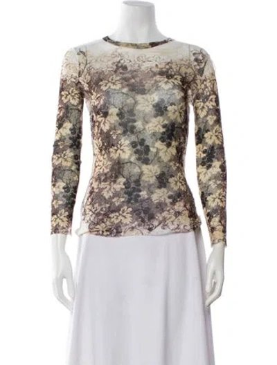 Pre-owned Jean Paul Gaultier Classique Vintage 1990's Top In Neutral