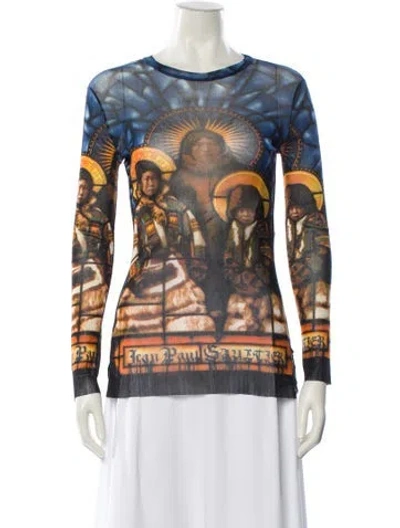 Pre-owned Jean Paul Gaultier Classique Vintage 1998 Sweatshirt In Blue