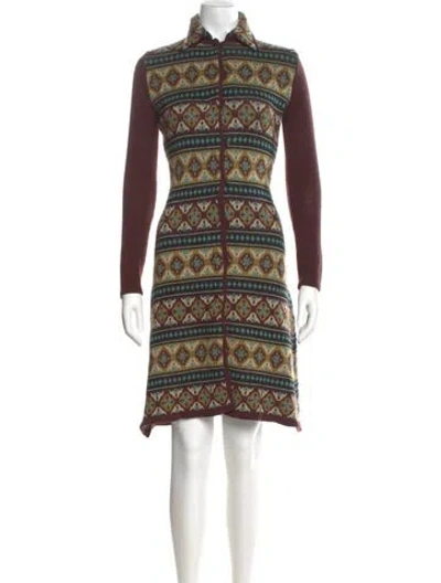 Pre-owned Jean Paul Gaultier Classique Vintage Knee-length Dress In Brown