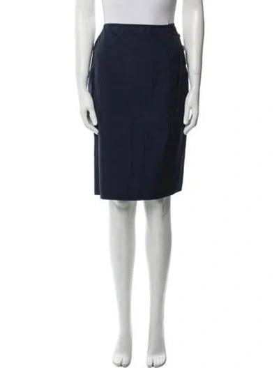 Pre-owned Jean Paul Gaultier Classique Vintage Knee-length Skirt In Blue