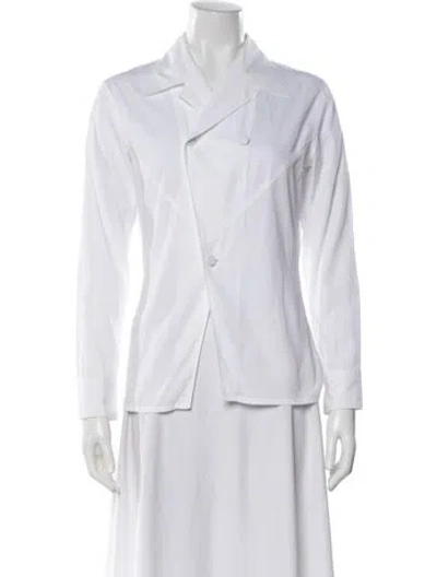 Pre-owned Jean Paul Gaultier Classique Vintage Late 1990's - Early 2000's Jacket In White