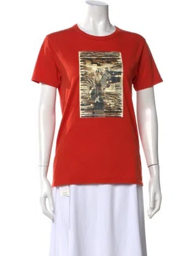 Pre-owned Jean Paul Gaultier Classique Vintage Late 1990's - Early 2000's T-shirt In Orange