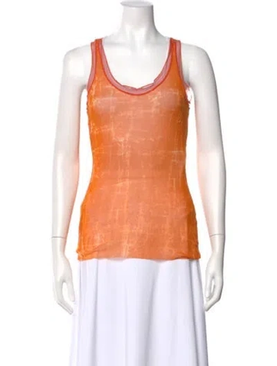 Pre-owned Jean Paul Gaultier Classique Vintage Patterned Top In Brown