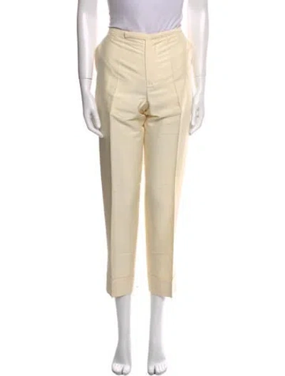 Pre-owned Jean Paul Gaultier Classique Vintage Straight Leg Pants In Neutral