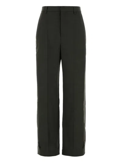Jean Paul Gaultier Concealed-fastening Trousers In Gray