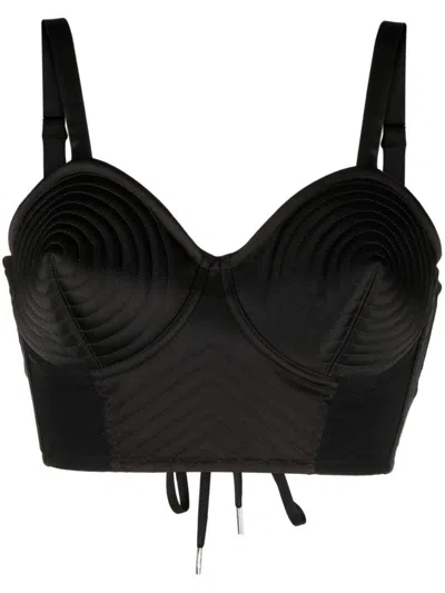 JEAN PAUL GAULTIER JEAN PAUL GAULTIER CONICAL CORSET CROPPED TOP