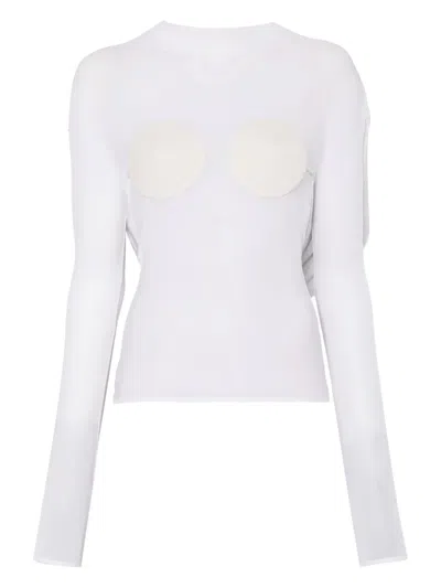 JEAN PAUL GAULTIER CONICAL LONG-SLEEVE TOP