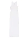 Jean Paul Gaultier Conical Maxi Dress In White