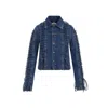 Jean Paul Gaultier Laced-up Denim Jacket