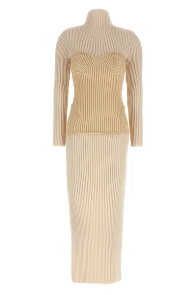 Jean Paul Gaultier Corset Dress In White