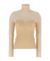 Jean Paul Gaultier Corset Sweater