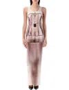 Jean Paul Gaultier Corset Trompe L'oeil Knit Dress