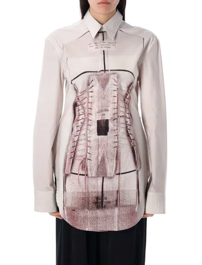 JEAN PAUL GAULTIER JEAN PAUL GAULTIER CORSET TROMPE L'OEIL SHIRT